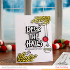This Calls For Confetti Boughs Of Holly Clear Stamps ornament