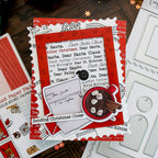 This Calls For Confetti Christmas Post Ephemera letter