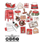 This Calls For Confetti Christmas Post Ephemera product image
