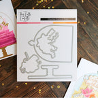 This Calls For Confetti Cloche Hot Floil Plates and Outline Dies product image 1