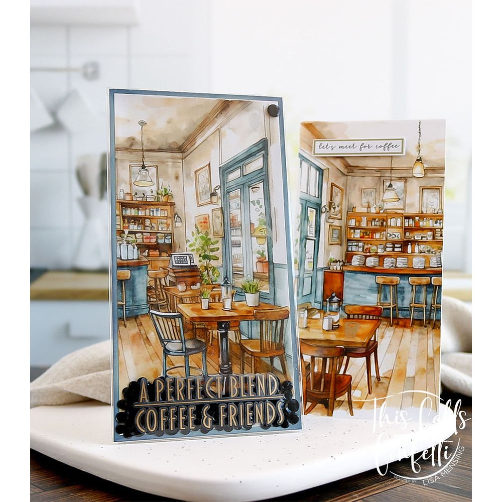 This Calls For Confetti Daily Grind 6 x 6 inch Paper Pad card