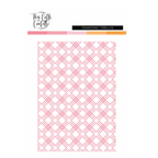 This Calls For Confetti Diamond Trellis Embossing Folder image 1