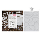 This Calls For Confetti Fall Chatter Clear Stamp and Chatty A2 Cover Plate Die Set