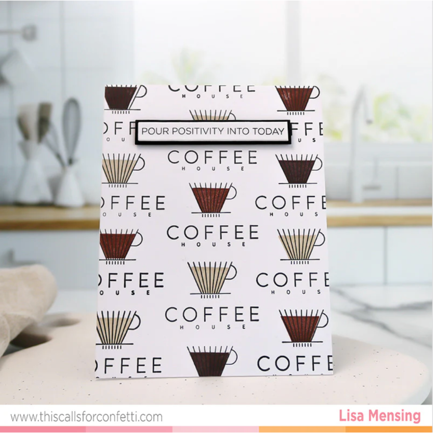 This Calls For Confetti Freshly Filtered Clear Stamps today