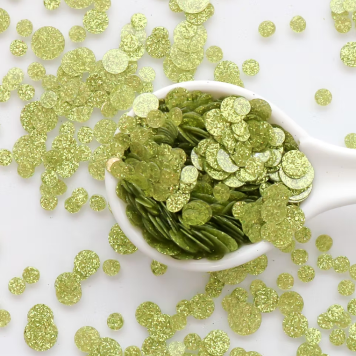 This Calls For Confetti Green Glitter Confetti