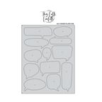 This Calls For Confetti Halloween Chatter Clear Stamp and Chatty A2 Cover Plate Die Set product image 2