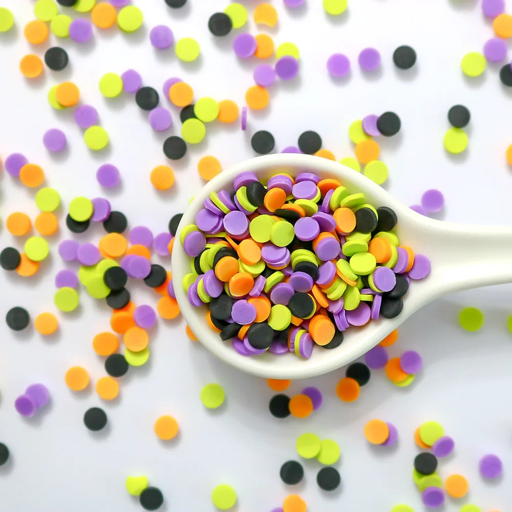 This Calls For Confetti Halloween Hues Polymer Clay Confetti