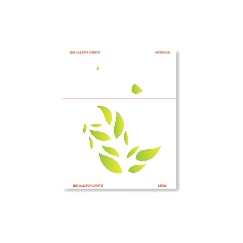 This Calls For Confetti Heart Bloom Quick Color Stencils product image 2