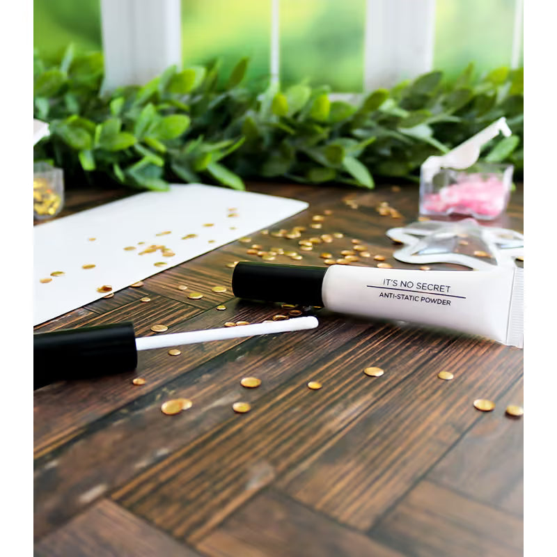 This Calls For Confetti It's No Secret Anti Static Powder Tool image