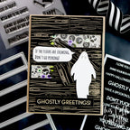 This Calls For Confetti Kooky Spooky Clear Stamp and Die Set ghost