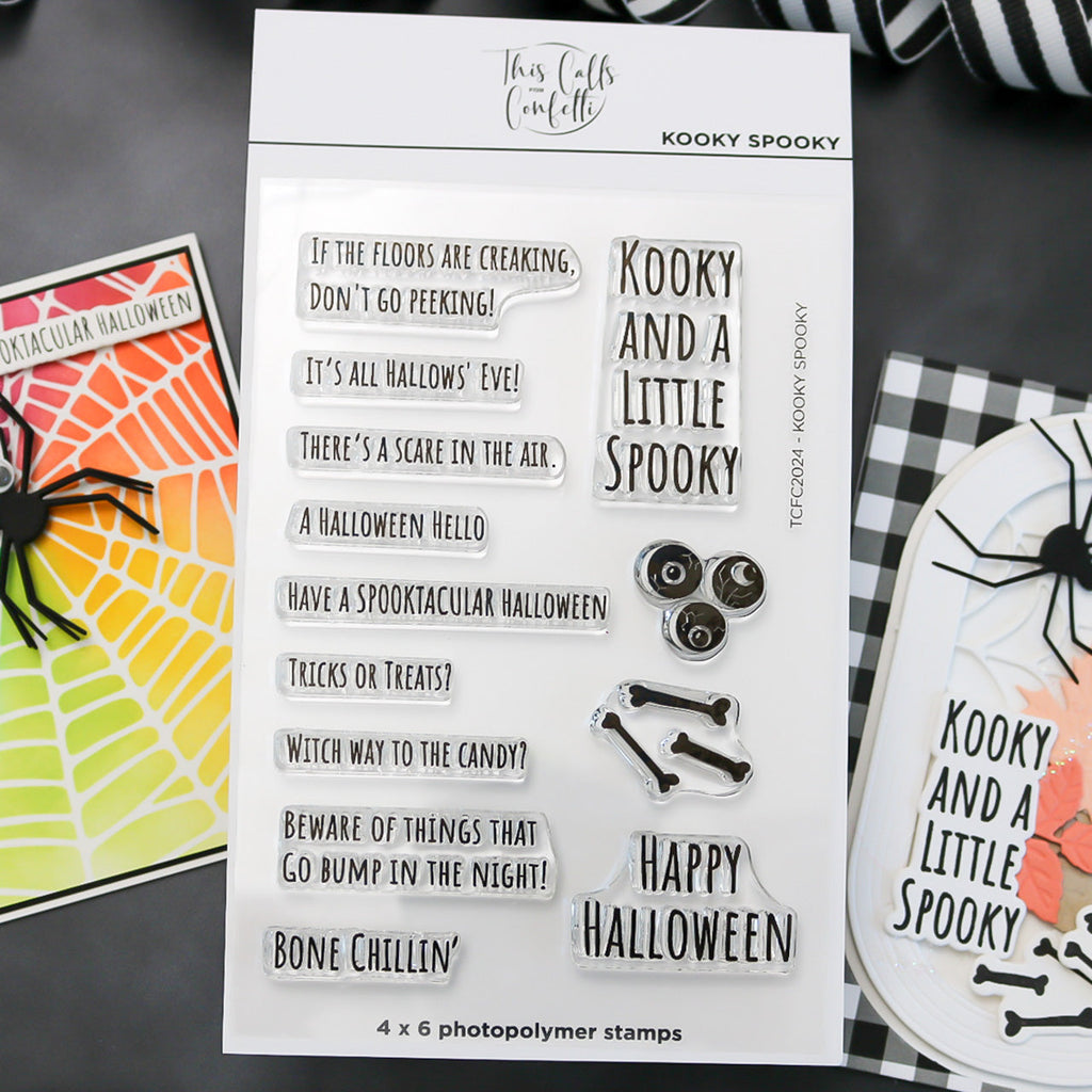 This Calls For Confetti Kooky Spooky Clear Stamps
