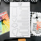 This Calls For Confetti Kooky Spooky Outline Dies