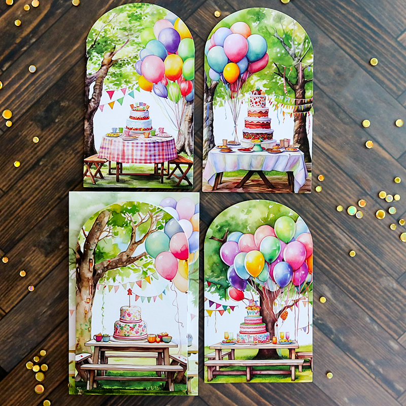 This Calls For Confetti Let's Celebrate Ephemera Pack open 