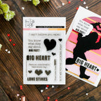 This Calls For Confetti Love Bigfoot Sentiments Clear Stamps