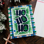 This Calls For Confetti Plaid Texture Die trees