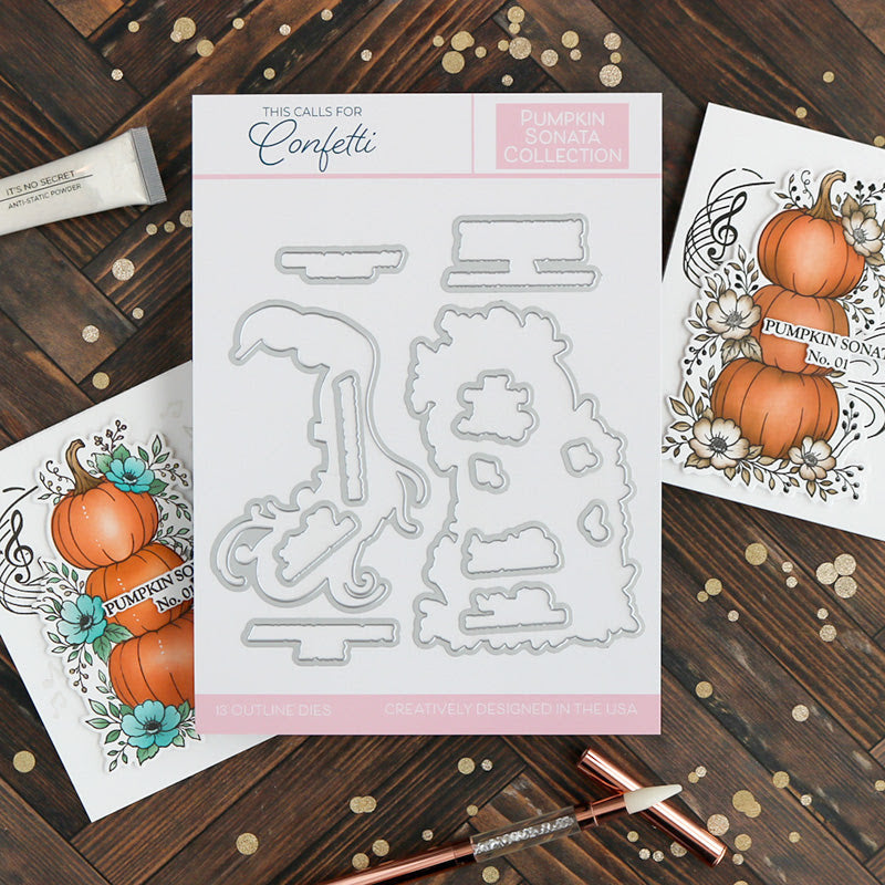 This Calls For Confetti Pumpkin Sonata No. 01 Dies