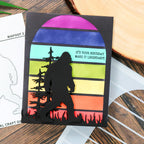 This Calls For Confetti Retro Stripes Add-on Layering Mask, Stencil and Die Set birthday