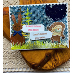 This Calls For Confetti Sentimental Sasquatch Clear Stamps bunny