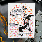 This Calls For Confetti Sparkle Abstract Stencil stars