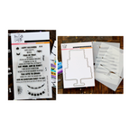 This Calls For Confetti Spooky Sweet Sentiments Stamps and Three Tier Cake Stencils and Die Set