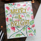 This Calls For Confetti Tangled Layering Stencils shaker card