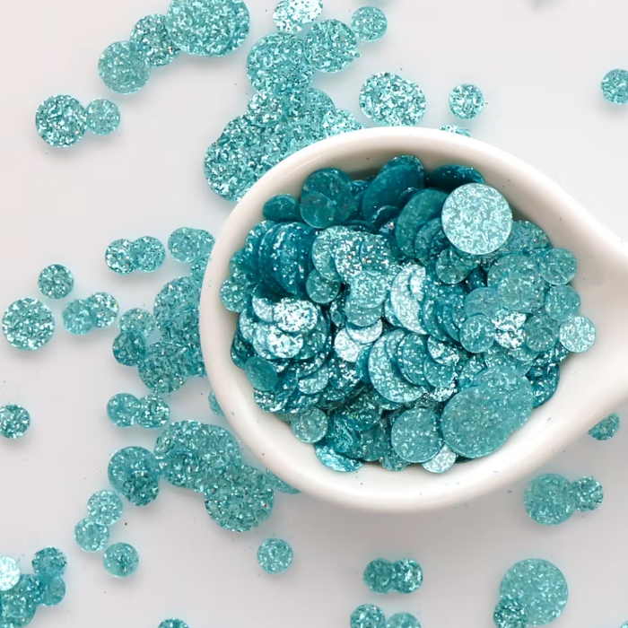 This Calls For Confetti Turquoise Glitter Confetti