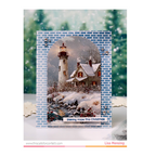This Calls For Confetti Windowscapes Coastal Christmas Ephemera Pack lighthouse