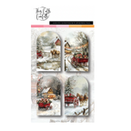 This Calls For Confetti Windowscapes Country Christmas Ephemera Pack