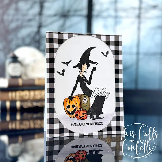This Calls For Confetti Witching You Clear Stamps bats