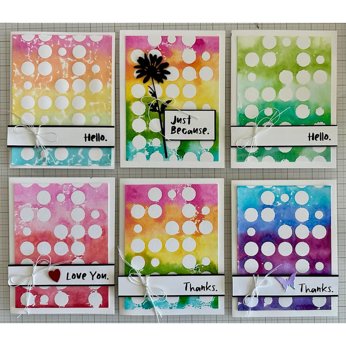 Tim Holtz Distress Ink Pad Mini Kit 1 Ranger TDPK40316 Colorful Cards | color-code:ALT02