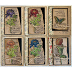 Tim Holtz Distress Watercolor Pencils Set 4 Ranger tdh83580 Vintage Floral Cards | color-code:ALT08