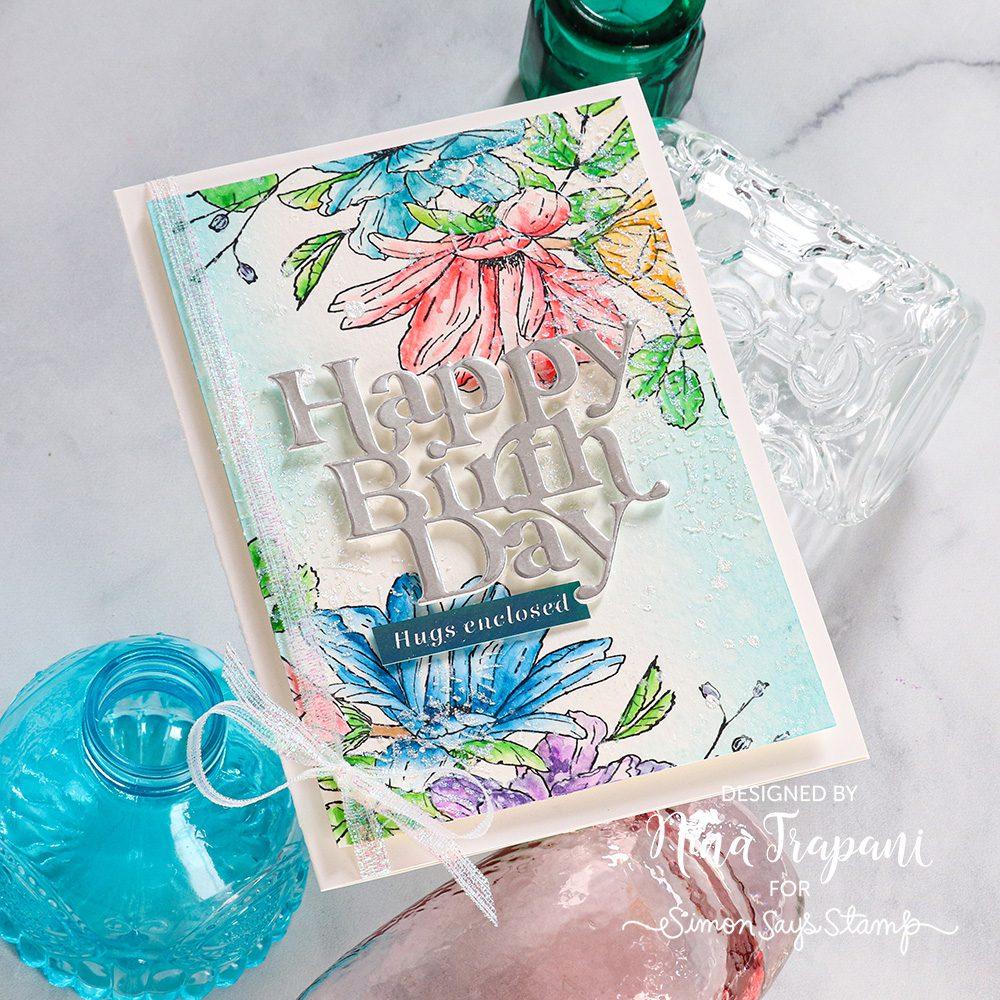Tim Holtz Distress Watercolor Pencils Set 4 Ranger tdh83580 Watercoloring Florals | color-code:ALT02