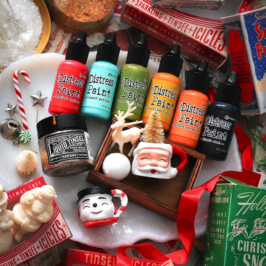 Limited Edition Simon Says Stamp Tim Holtz Handmade Holidays Kit + LIVE CLASS glamour shot 3
