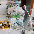 Tim Holtz Cling Rubber Stamps Correspondence cms225
