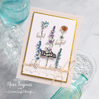 Simon Says Stamp Crochet Trims Thin Set Wafer Dies sss480b Thanks Card