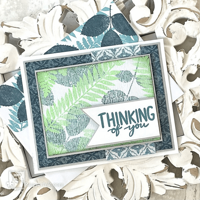 Tim Holtz 5 x 7 Brushed Silver Cardstock Ranger TAC65494 Textured Cardstock Project | color-code:ALT01
