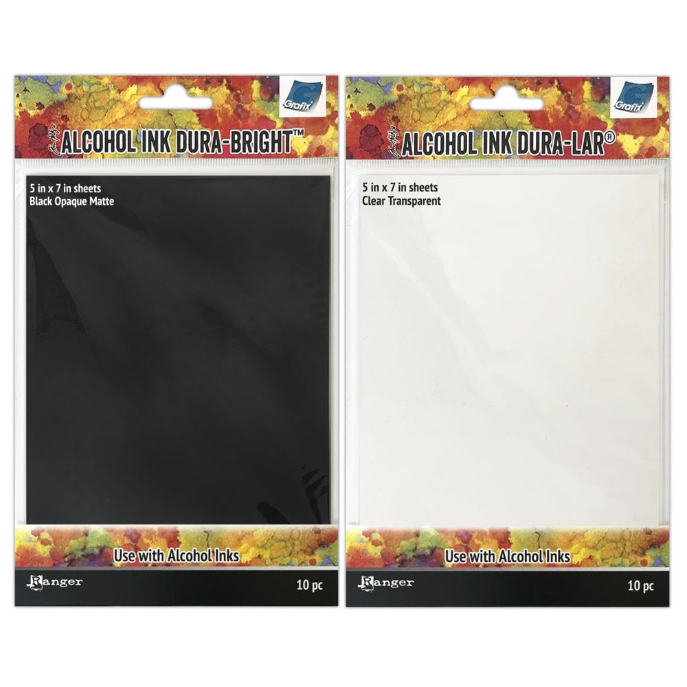 Tim Holtz 5 x 7 Dura Bright And Dura Lar Bundle Ranger