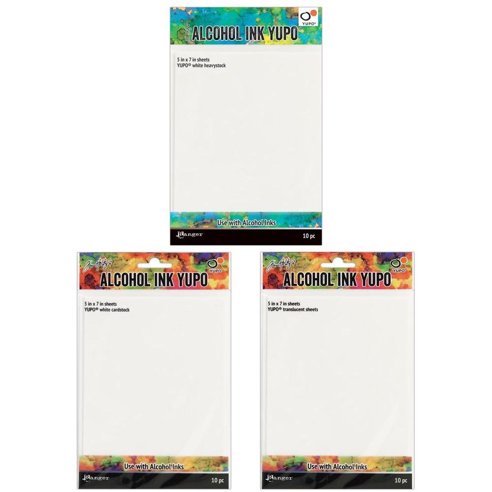 Tim Holtz 5 x 7 Yupo Surfaces Bundle