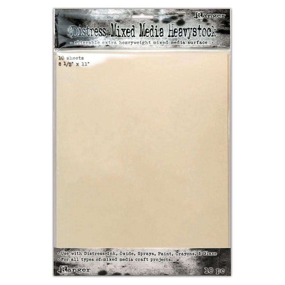 Tim Holtz 8.5 X 11 Distress Mixed Media Heavystock Ranger tda75172