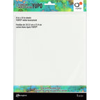 Tim Holtz 8 X 10 White Heavystock Yupo Paper Ranger tac69744
