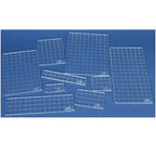 Tim Holtz Acrylic Grid Blocks Set thgbxl contents in package