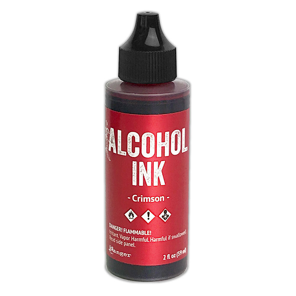 Tim Holtz Alcohol Ink 2oz Crimson Ranger tag76216