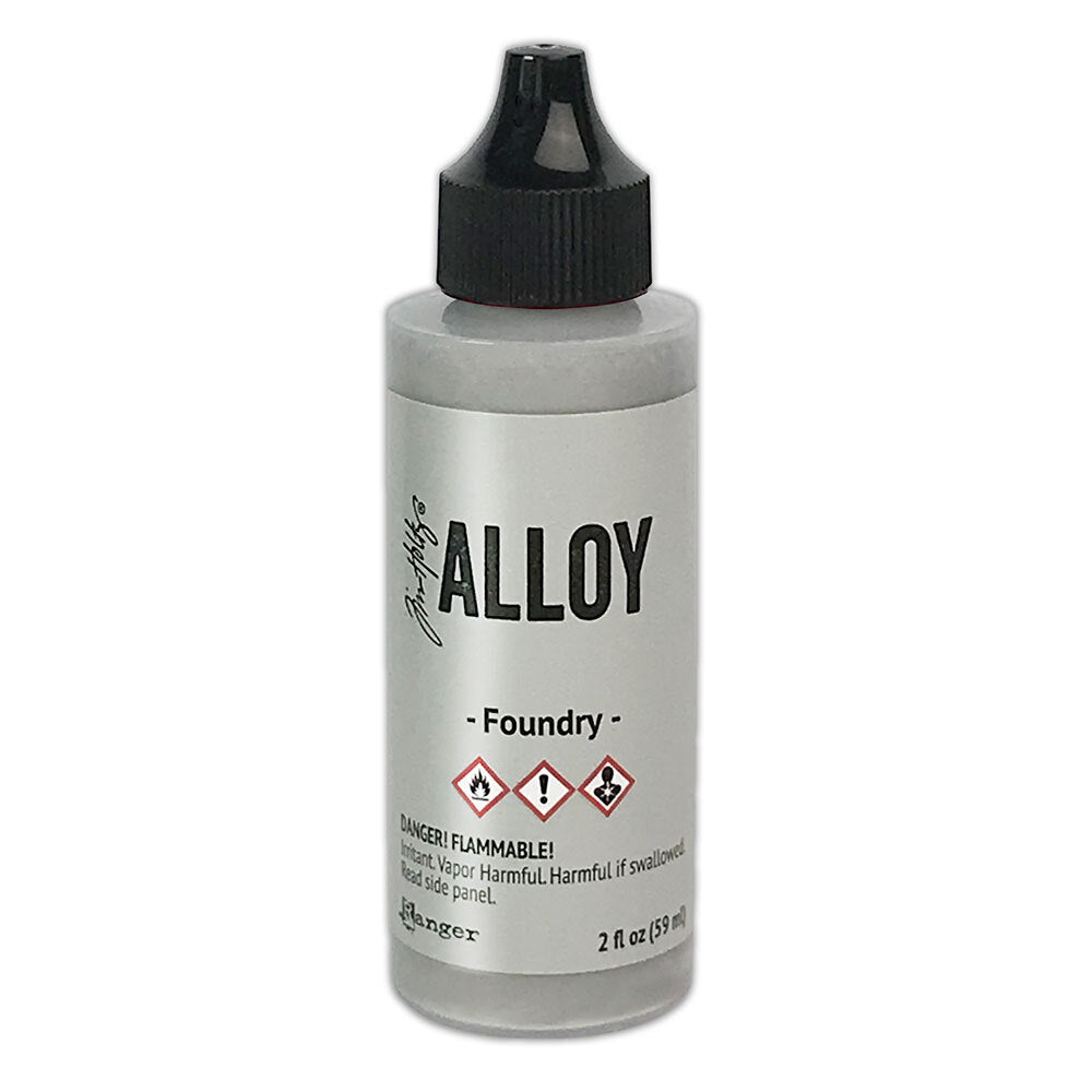 Tim Holtz Alcohol Ink 2oz Foundry Alloy Ranger tag78302