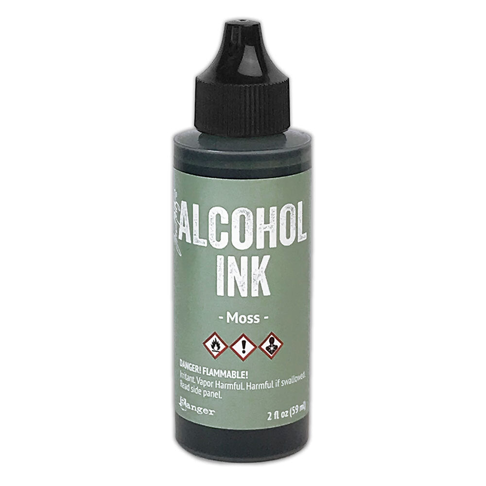 Tim Holtz Alcohol Ink 2oz Moss Ranger tag78296