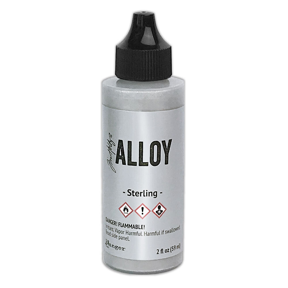 Tim Holtz Alcohol Ink 2oz Sterling Alloy Ranger tag77404