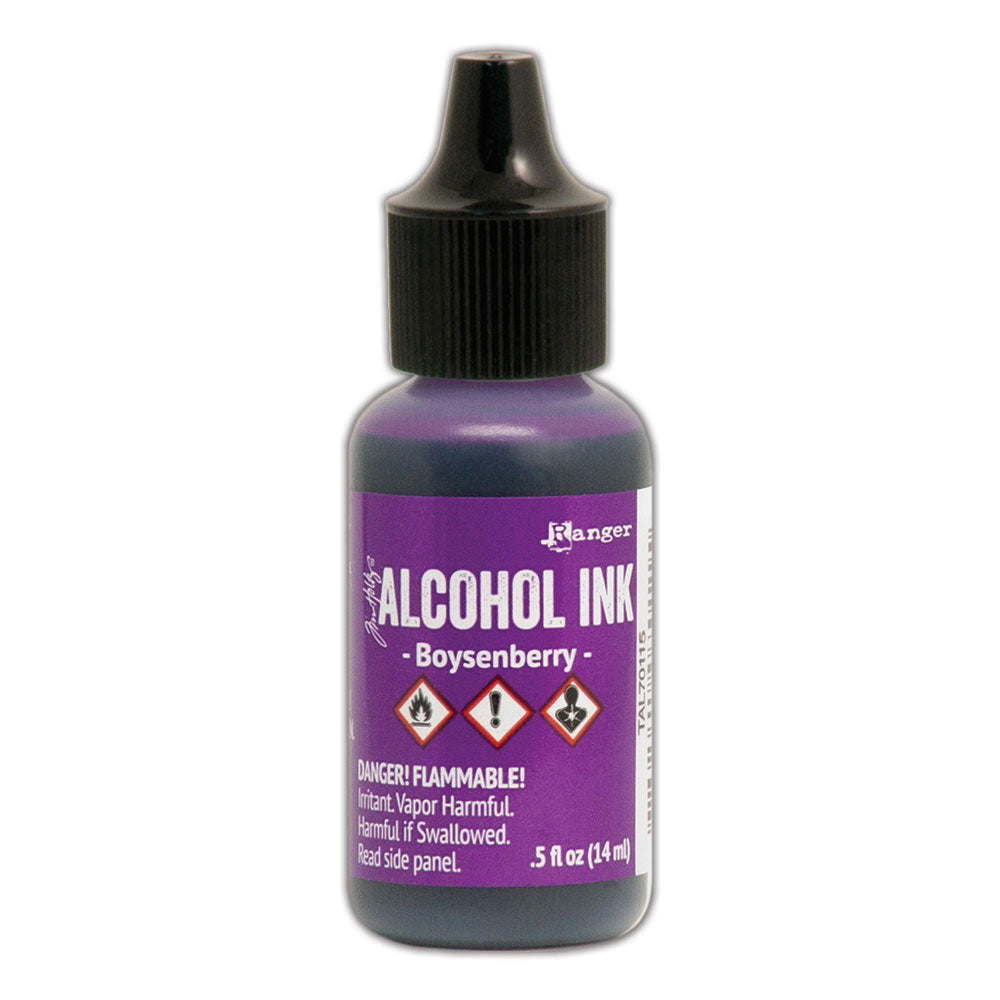 Tim Holtz Alcohol Ink Boysenberry Ranger tal70115
