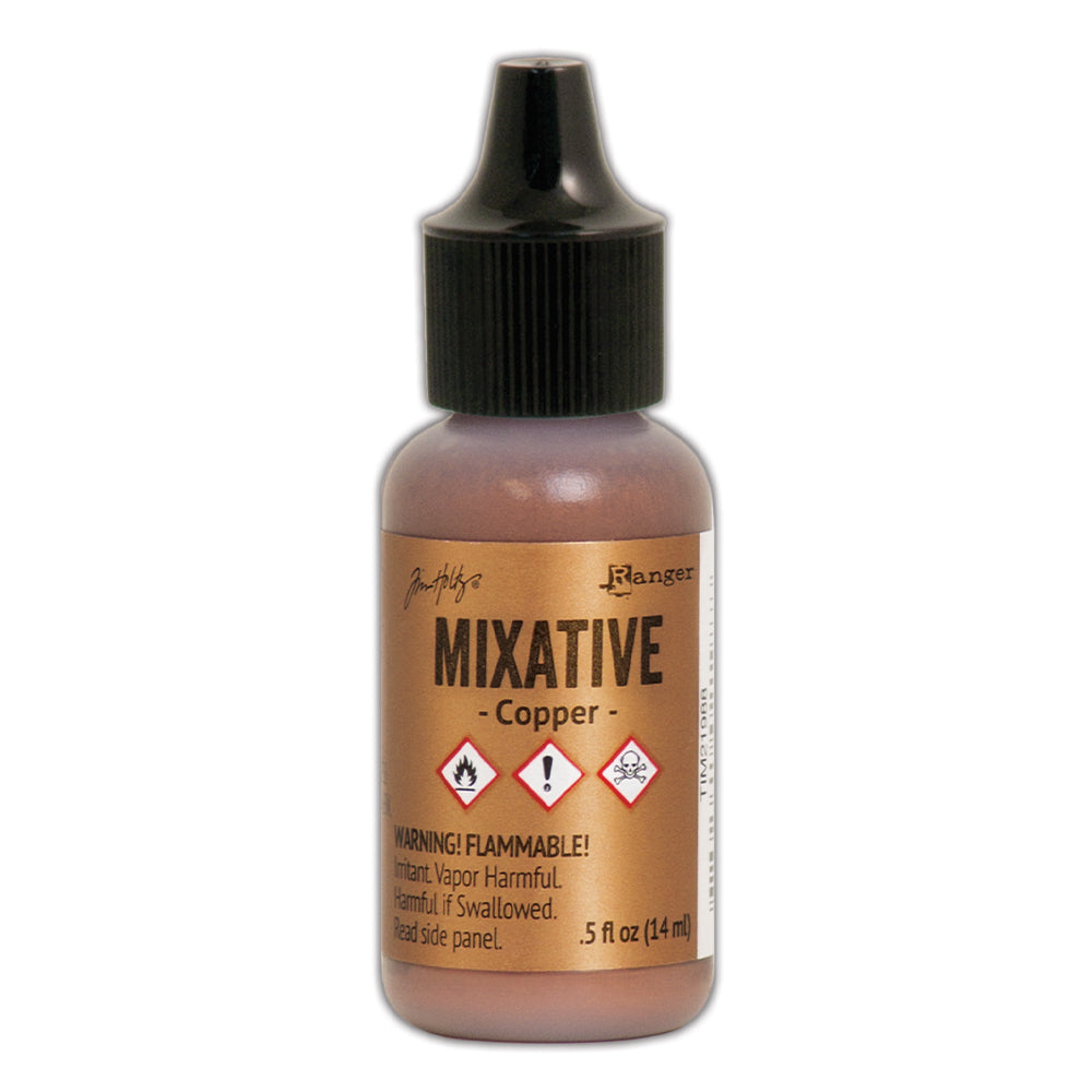 Tim Holtz Alcohol Ink Copper Metallic Mixative Ranger TIM21988