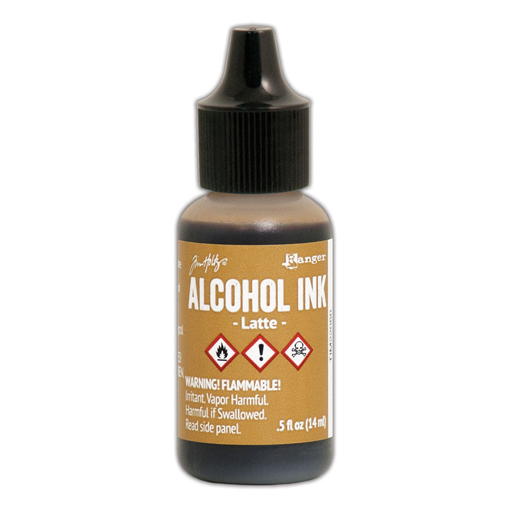 Tim Holtz Alcohol Ink Latte Ranger TIM22060