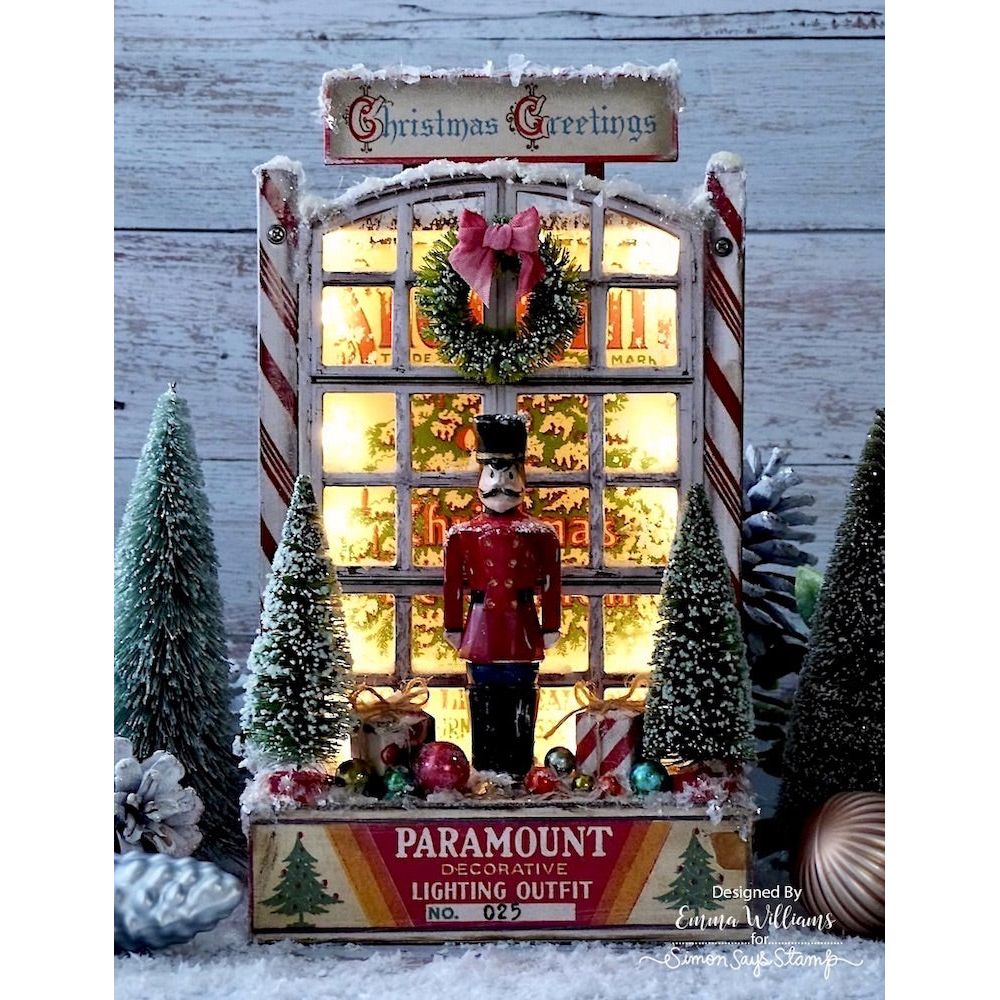 Tim Holtz Alcohol Ink Mushroom Ranger TIM22091 Christmas Vignette Box | color-code:ALT99