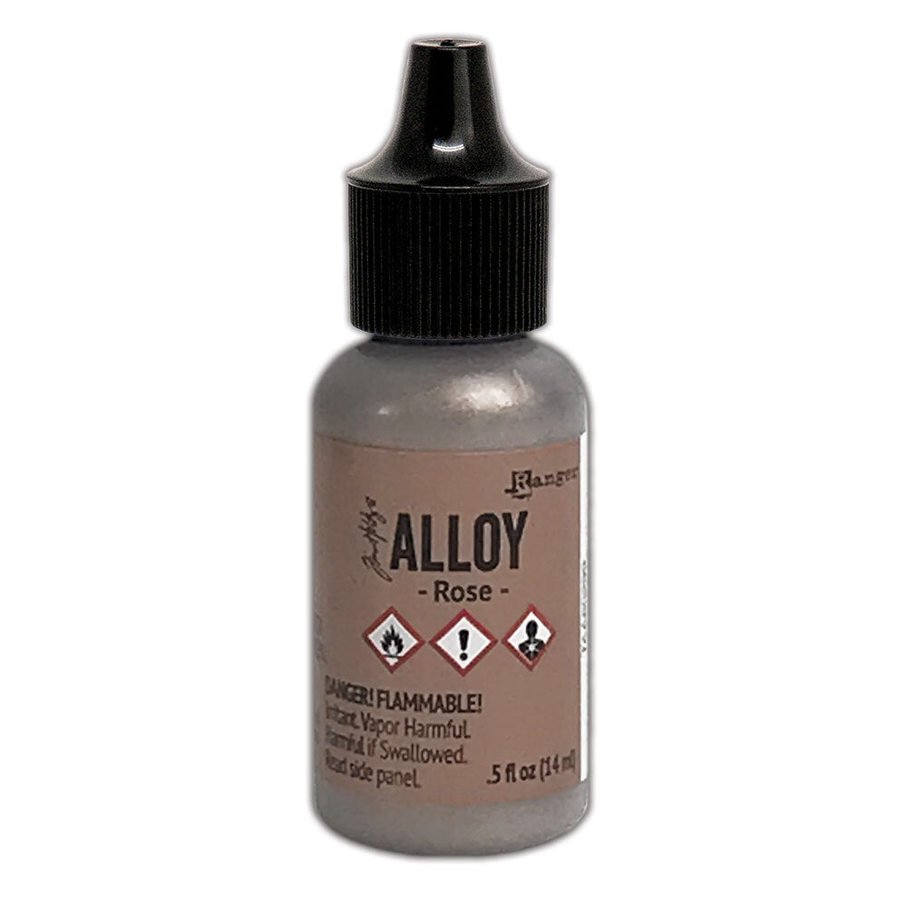 Tim Holtz Alcohol Ink Rose Alloy Ranger taa80299